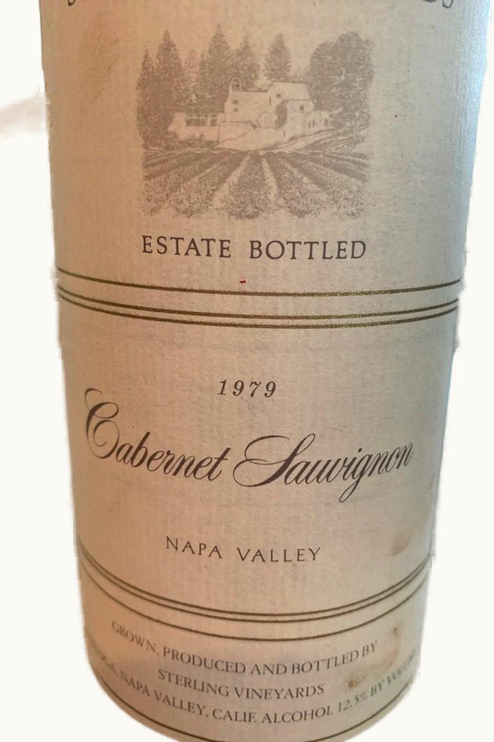Sterling Cab Sauv Napa Valley County, 1979