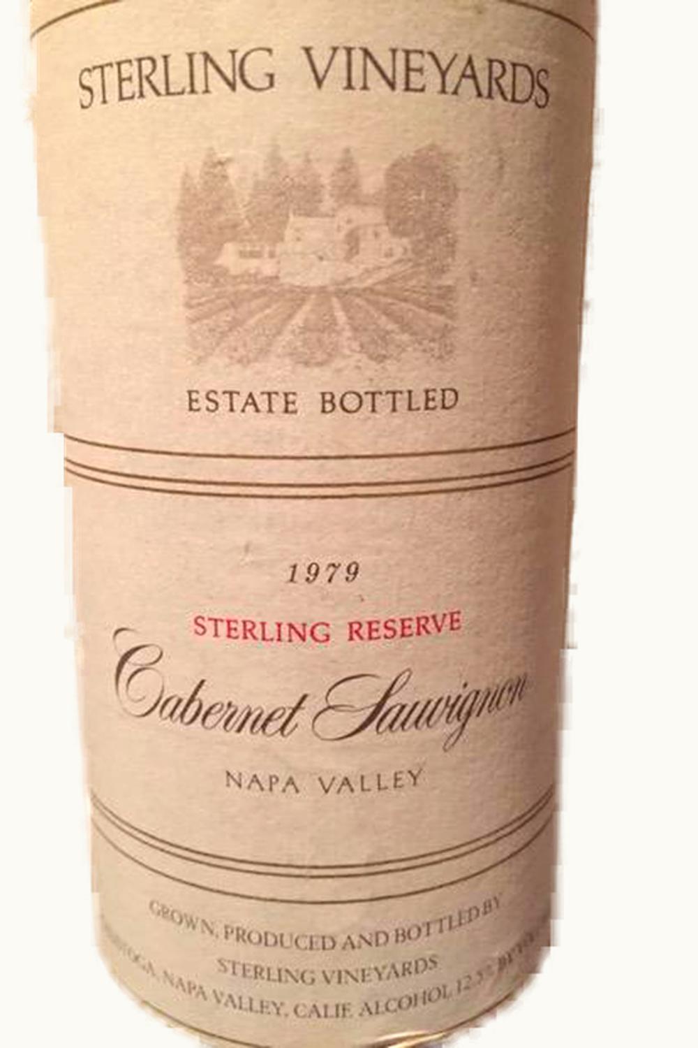 Sterling RSRV Cab Sauv Napa Valley County, 1979