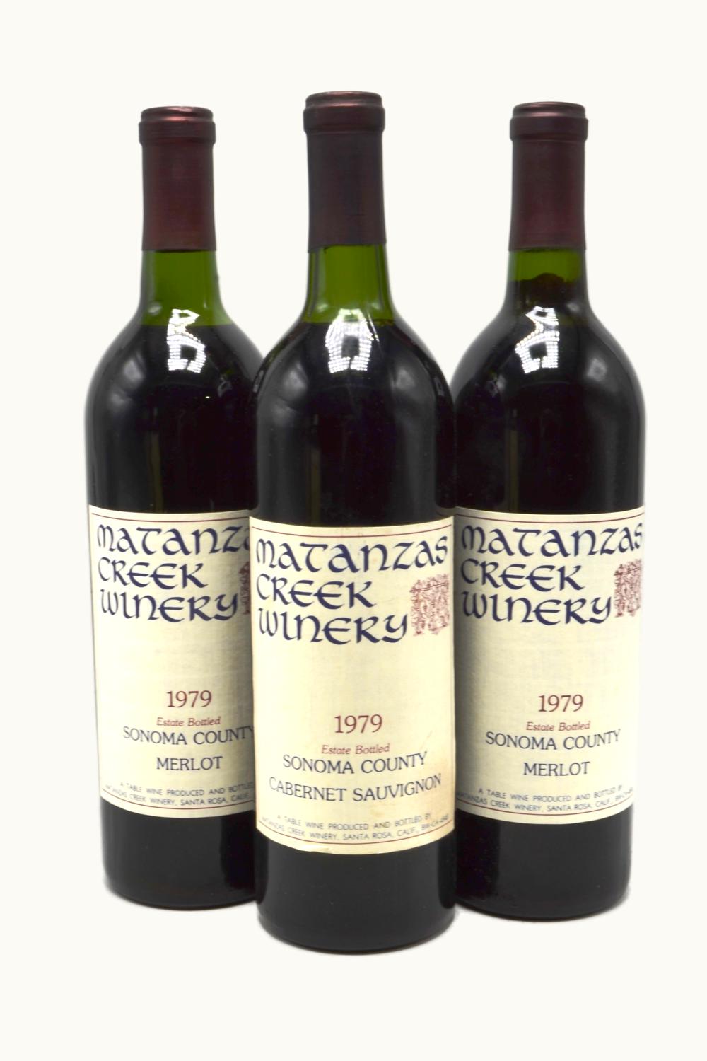 Matanzas Creek Merlot Sonoma County, 1979