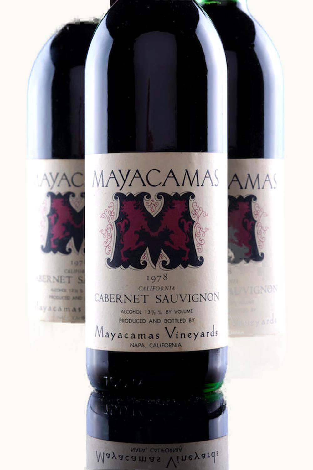 Mayacamas Cab Sauv Mnt Veeder Napa Valley County, 1978