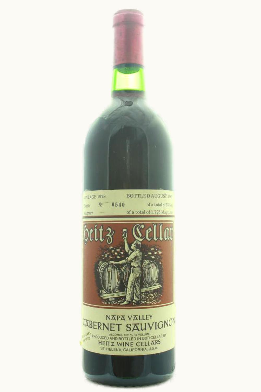 Heitz Cellars Cab Sauv Napa Valley County, 1978