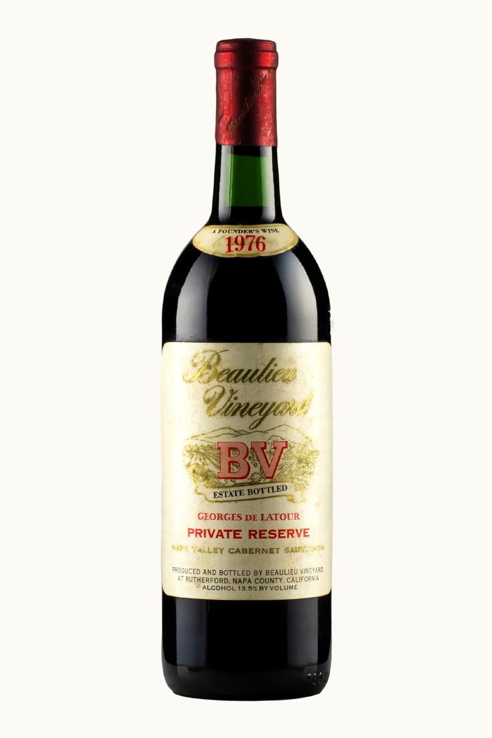 Beaulieu Vineyard George de Latour Private Reserve Cabernet Sauvignon, 1976