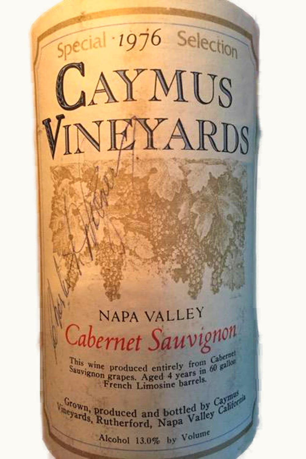 Caymus Vineyards Special Selection Cabernet Sauvignon, 1976