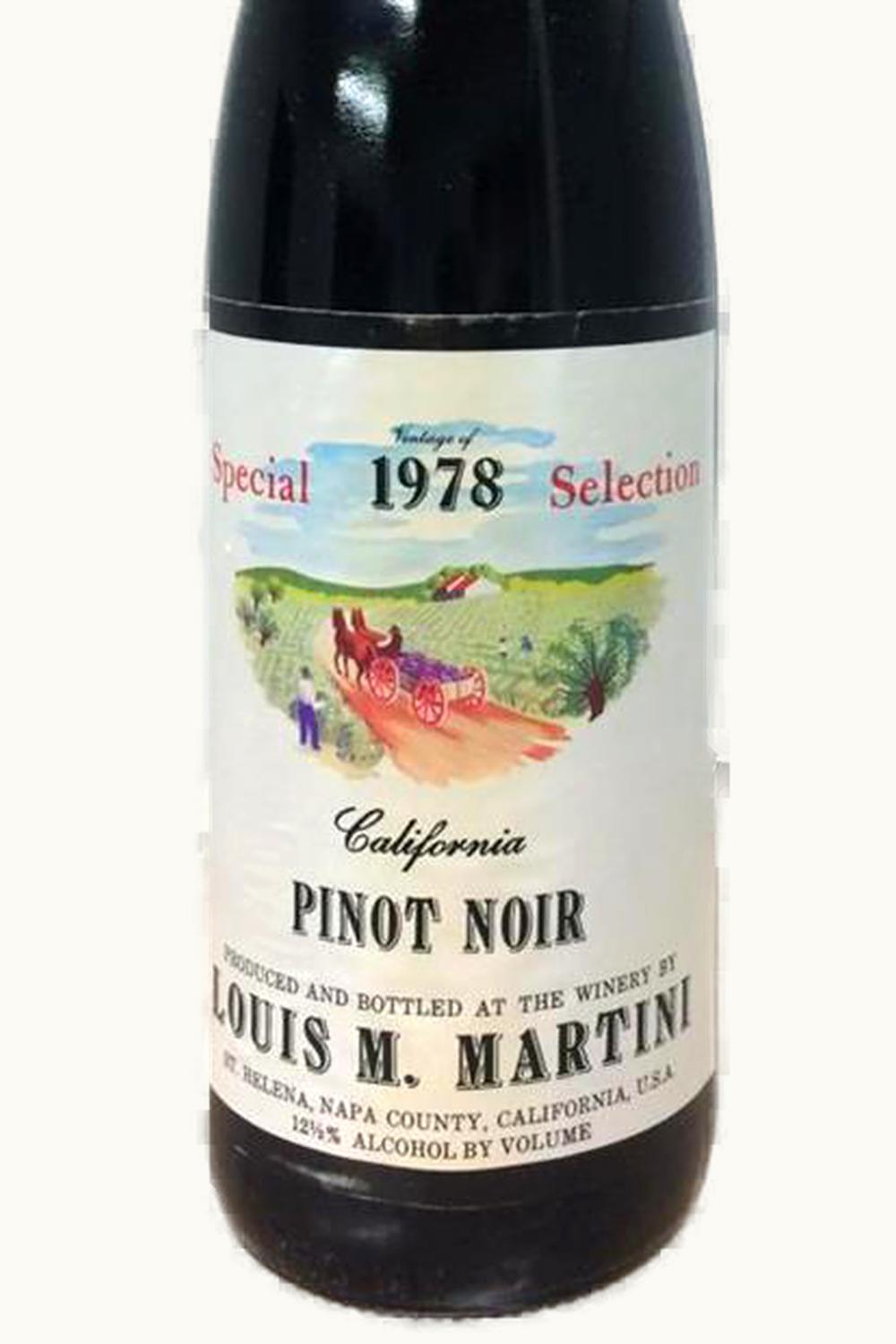 Louis M. Martini Louis M. Martini Pinot Noir, 1976