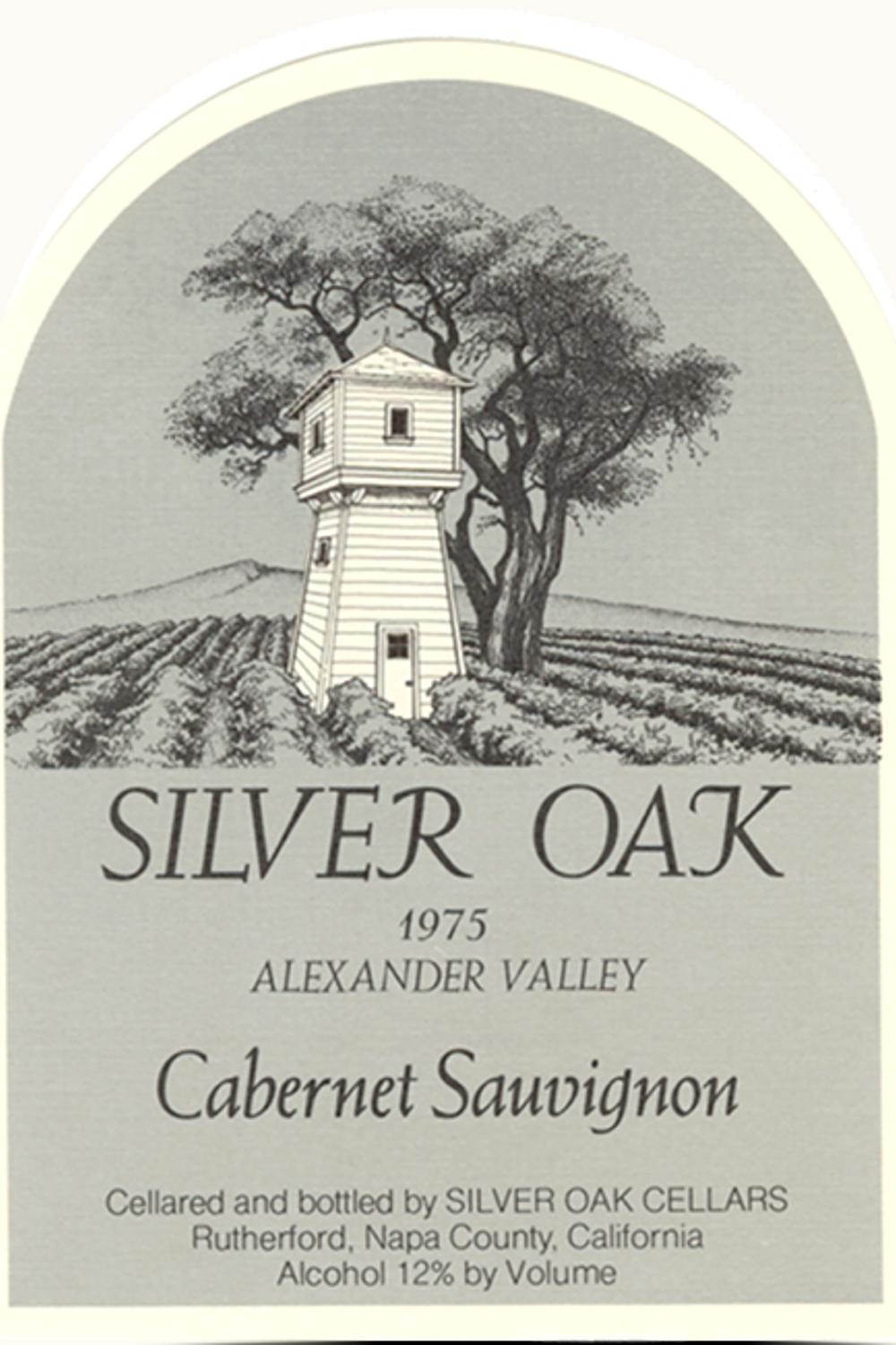 Silver Oak Cellars Cabernet Sauvignon, 1975
