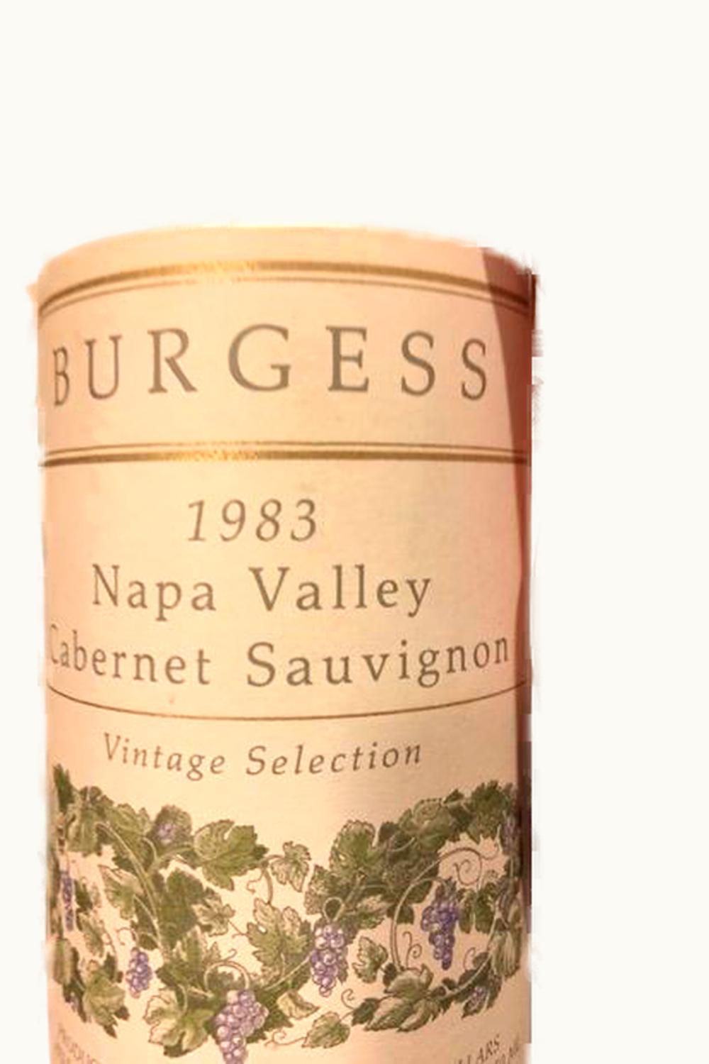 Burgess Cellars Burgess Cellars Vintage Select Cabernet Sauvignon, 1975