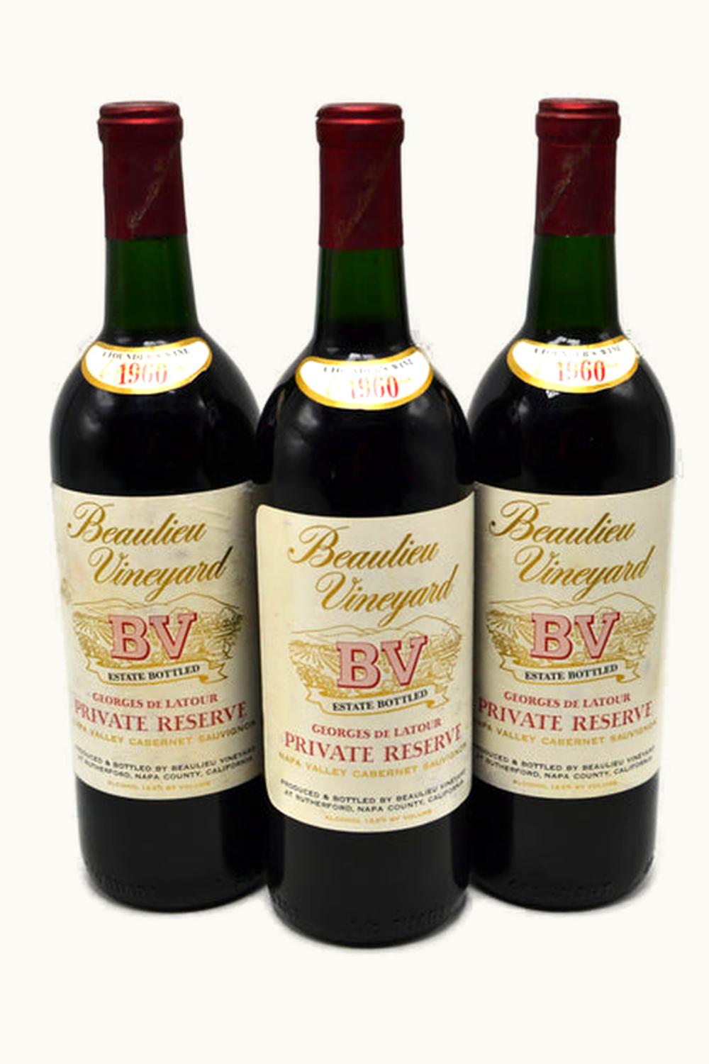 Beaulieu Vineyard George de Latour Private Reserve Cabernet Sauvignon, 1974