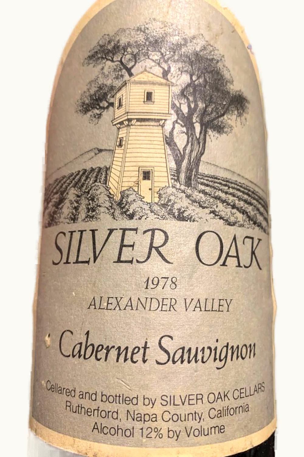 Silver Oak Cellars Cabernet Sauvignon, 1974