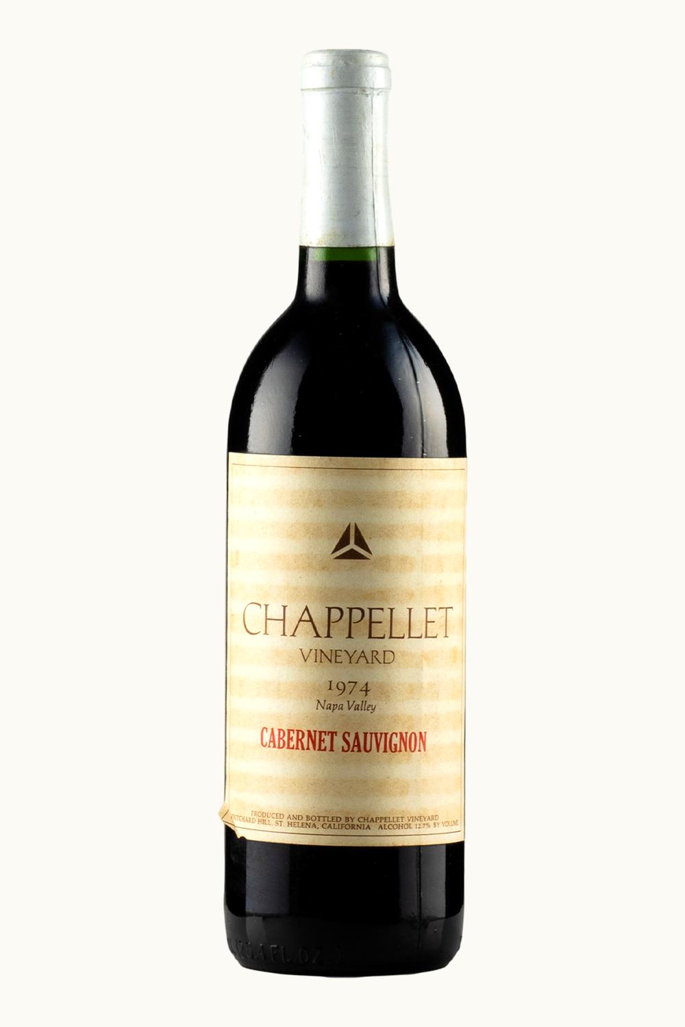 Chappellet Signature Cabernet Sauvignon, 1974