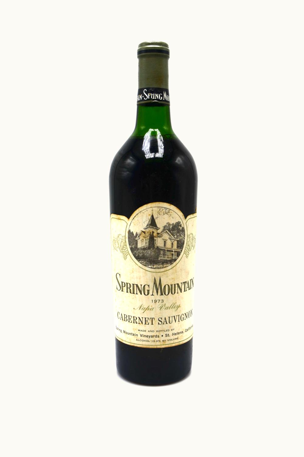 Spring Mountain Cabernet Sauvignon, 1973