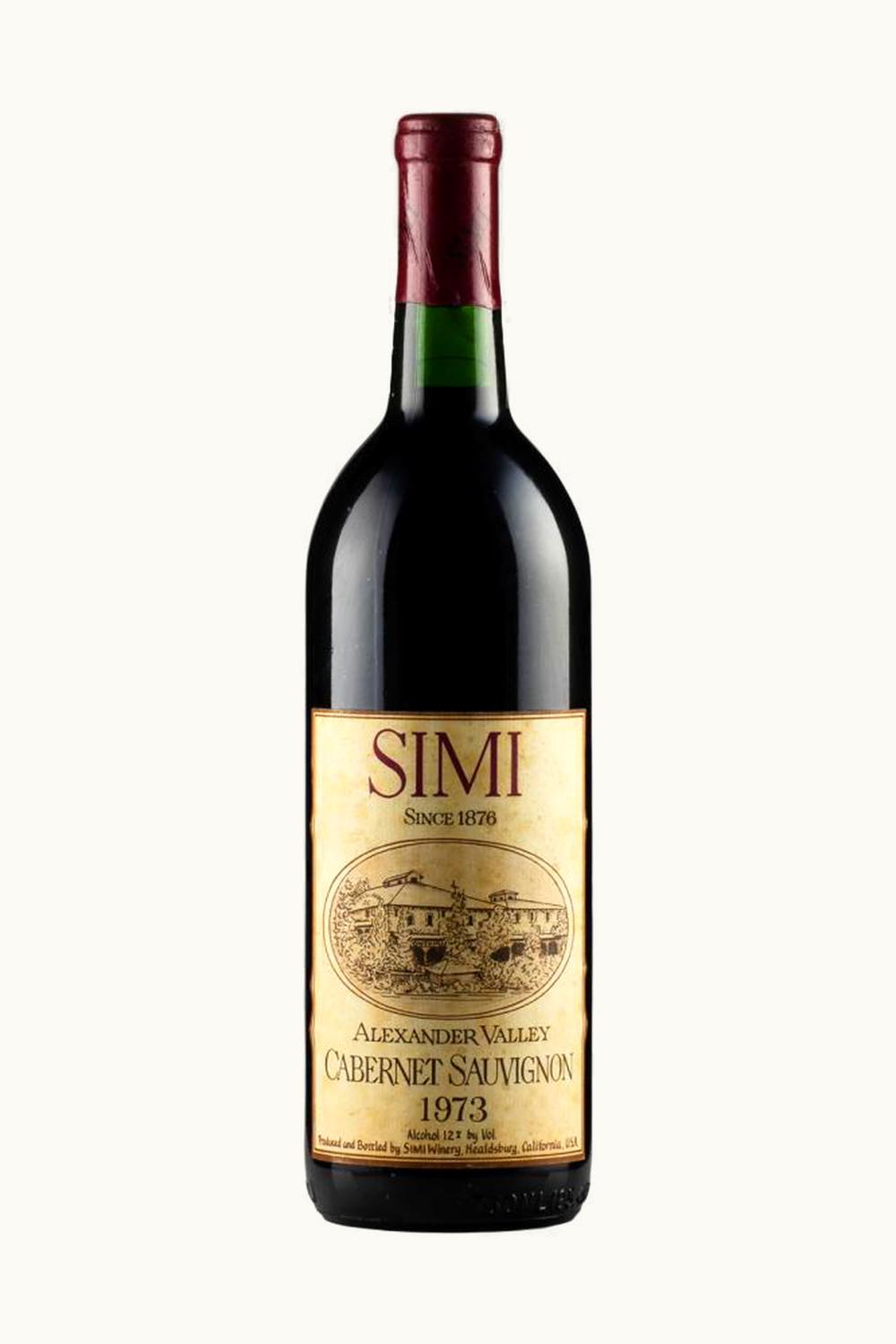 Simi Simi Reserve Cabernet Sauvignon, 1973