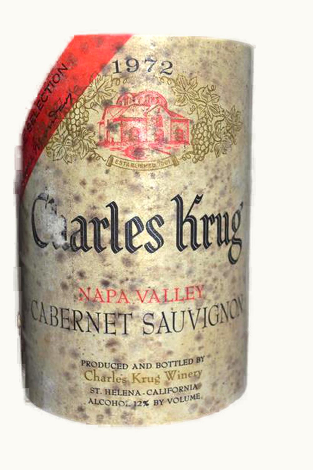 Charles Krug Charles Krug Peter Mondavi Family Vintage Select Cabernet Sauvignon, 1972