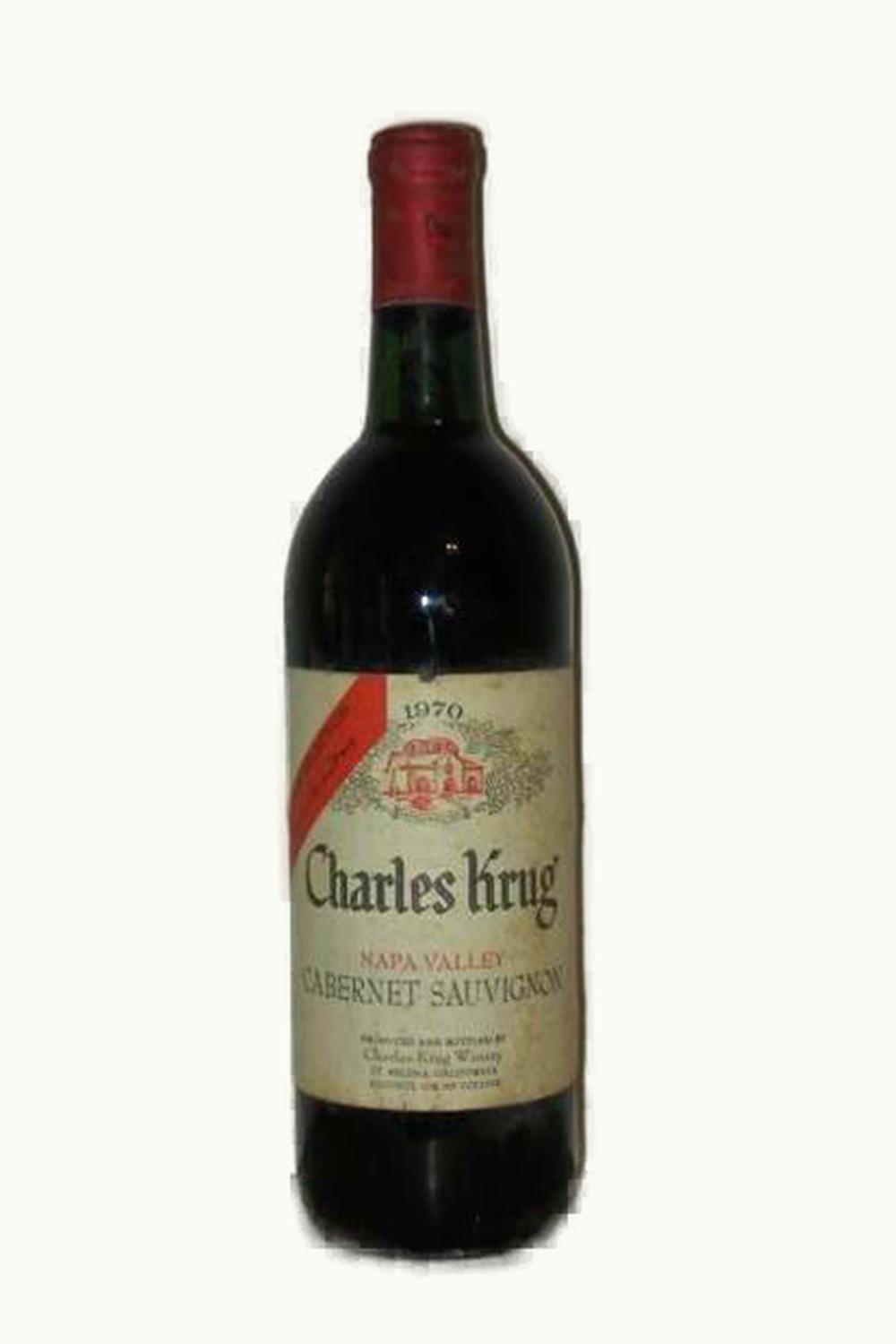 Charles Krug Charles Krug Peter Mondavi Family Vintage Select Cabernet Sauvignon, 1970