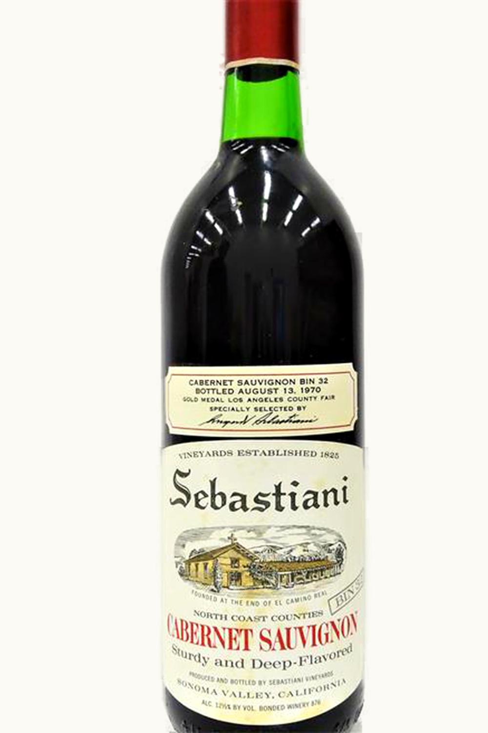 Sebastiani Sebastiani Cabernet Sauvignon, 1970