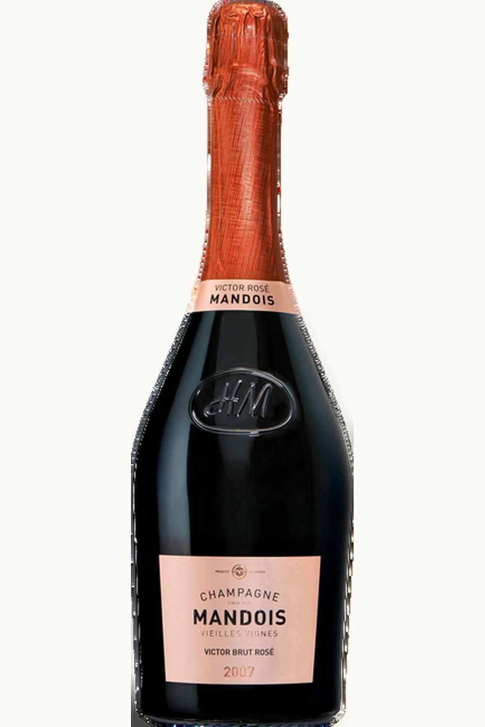 Mandois Mandois Cuvée VIctor Millésimé Vieilles Vignes Brut Rosé, 2021