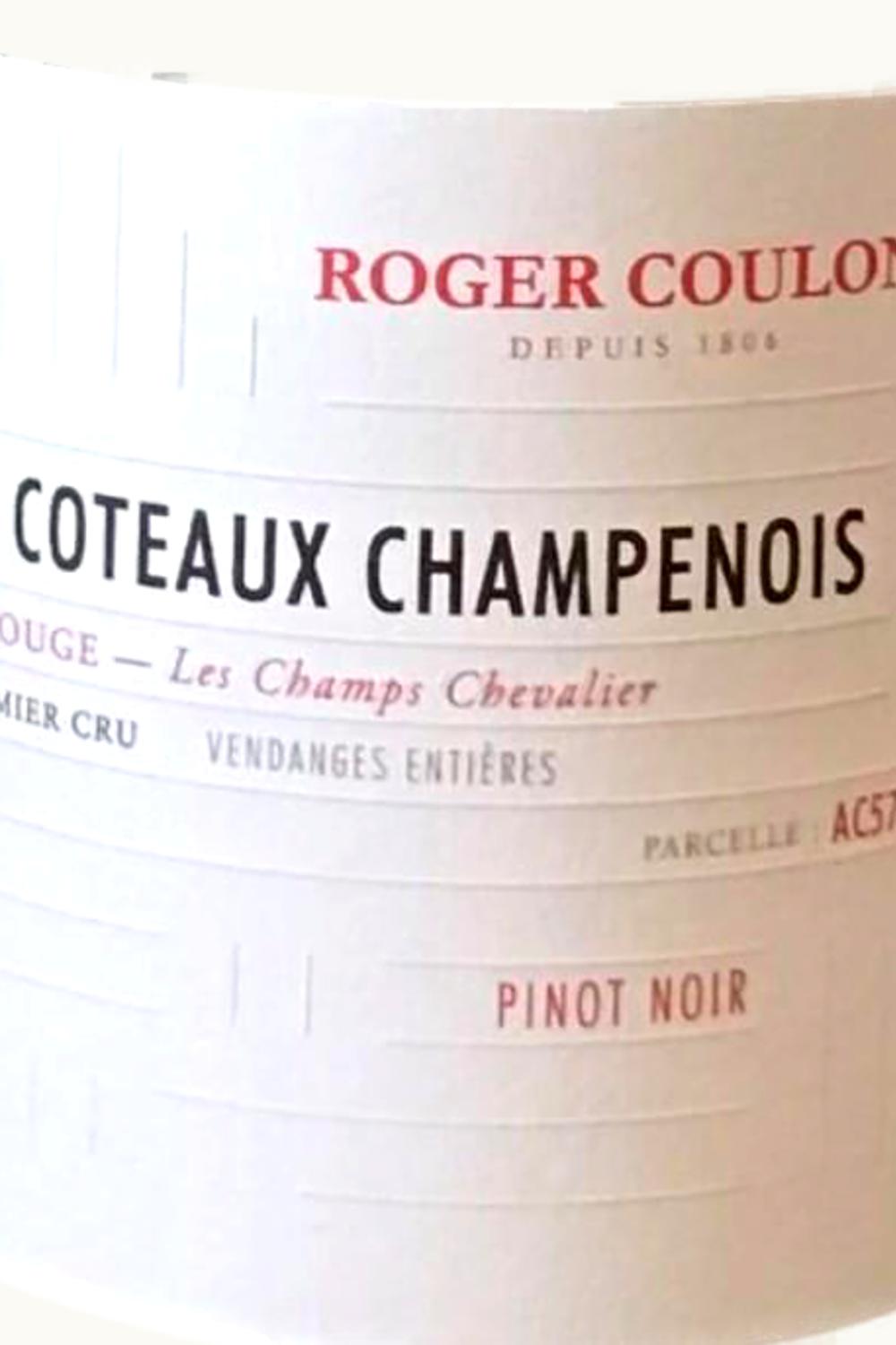 Roger Coulon Roger Coulon Vrigny Rouge Les Champ Chevalier Coteaux Champenois, 2019