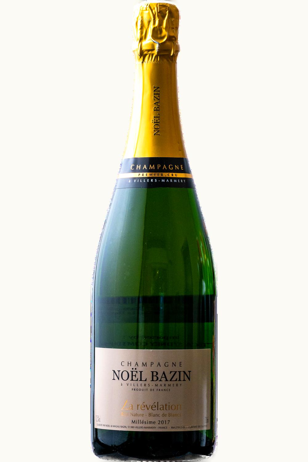 Noël Bazin Noël Bazin La Révélation Blanc de Blancs Premier Cru Brut Nature Champagne, 2019