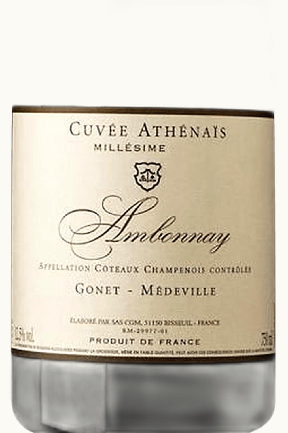 Gonnet-Médeville Gonnet-Médeville Grand Cru Ambonnay Cuvée Athénaïs Coteaux Champenois, 2018