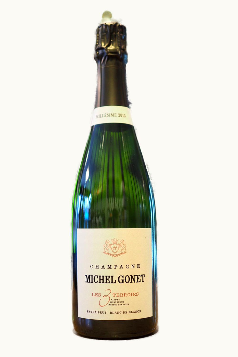 Michel Gonnet Michel Gonnet Les Three Terroir Blanc de Blancs Grand Cru Extra Brut Millésimé Champagne, 2018