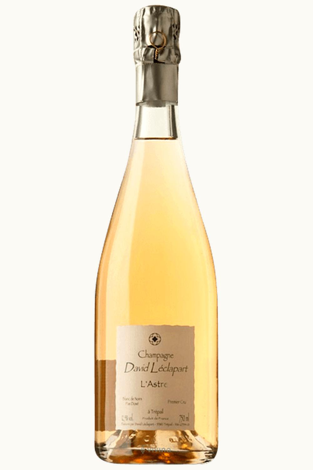 David Leclapart David Leclapart L'Astrée Blanc de Noir Premier Cru Pas Dosé Champagne Rosé, 2018