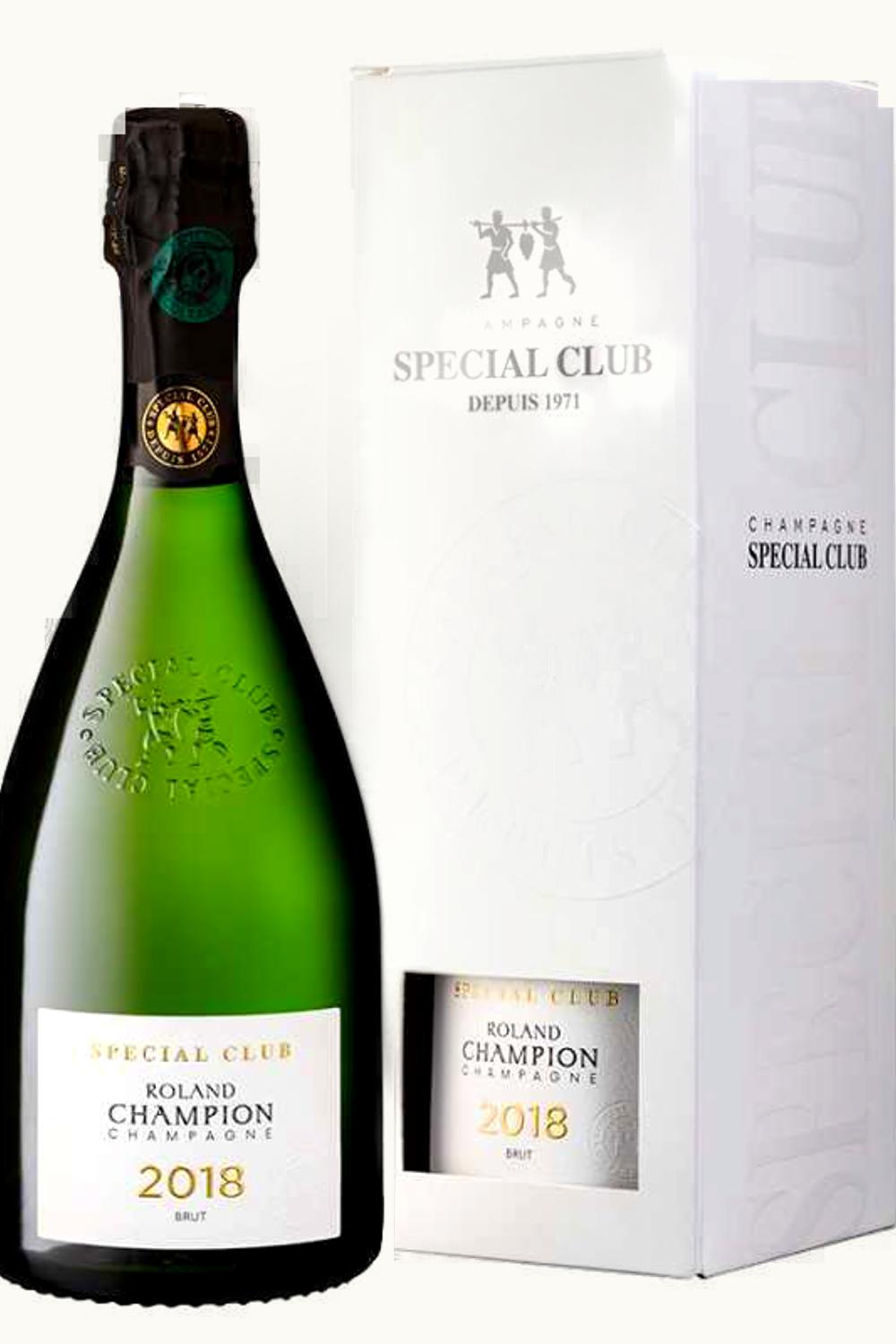 Roland Champion Roland Champion SPC Club Blanc de Blancs Grand Cru Brut Champagne, 2018