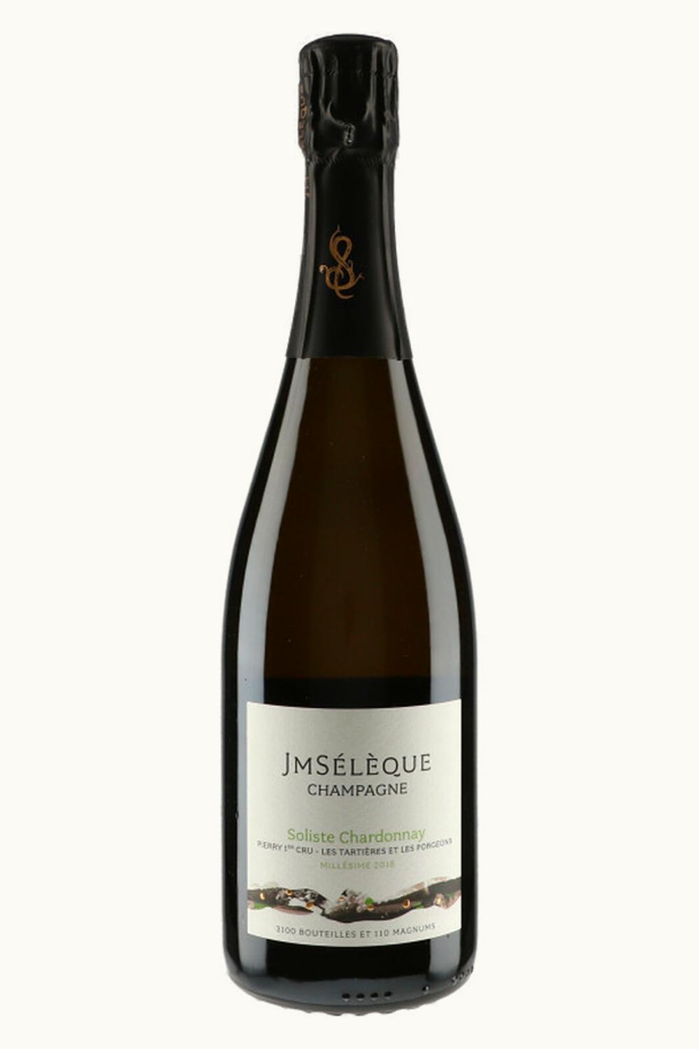 J. M. Sélèque J. M. Sélèque Soliste Chard Perrier Premier Cru Les Tartières Porgeons Millésimé Champagne Blanc de, 2018