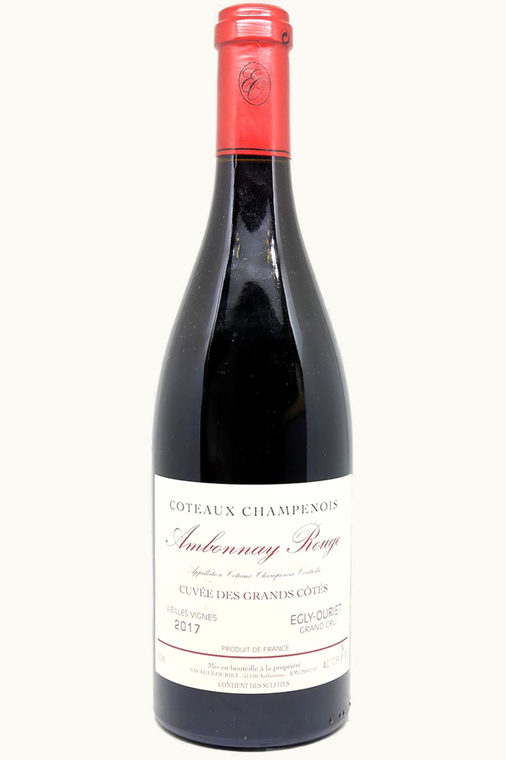 Egly-Ouriet Egly-Ouriet Ambonnay Rouge Cuvée de Grands Cote Vieilles Vignes Coteaux Champenois Champagne, 2017