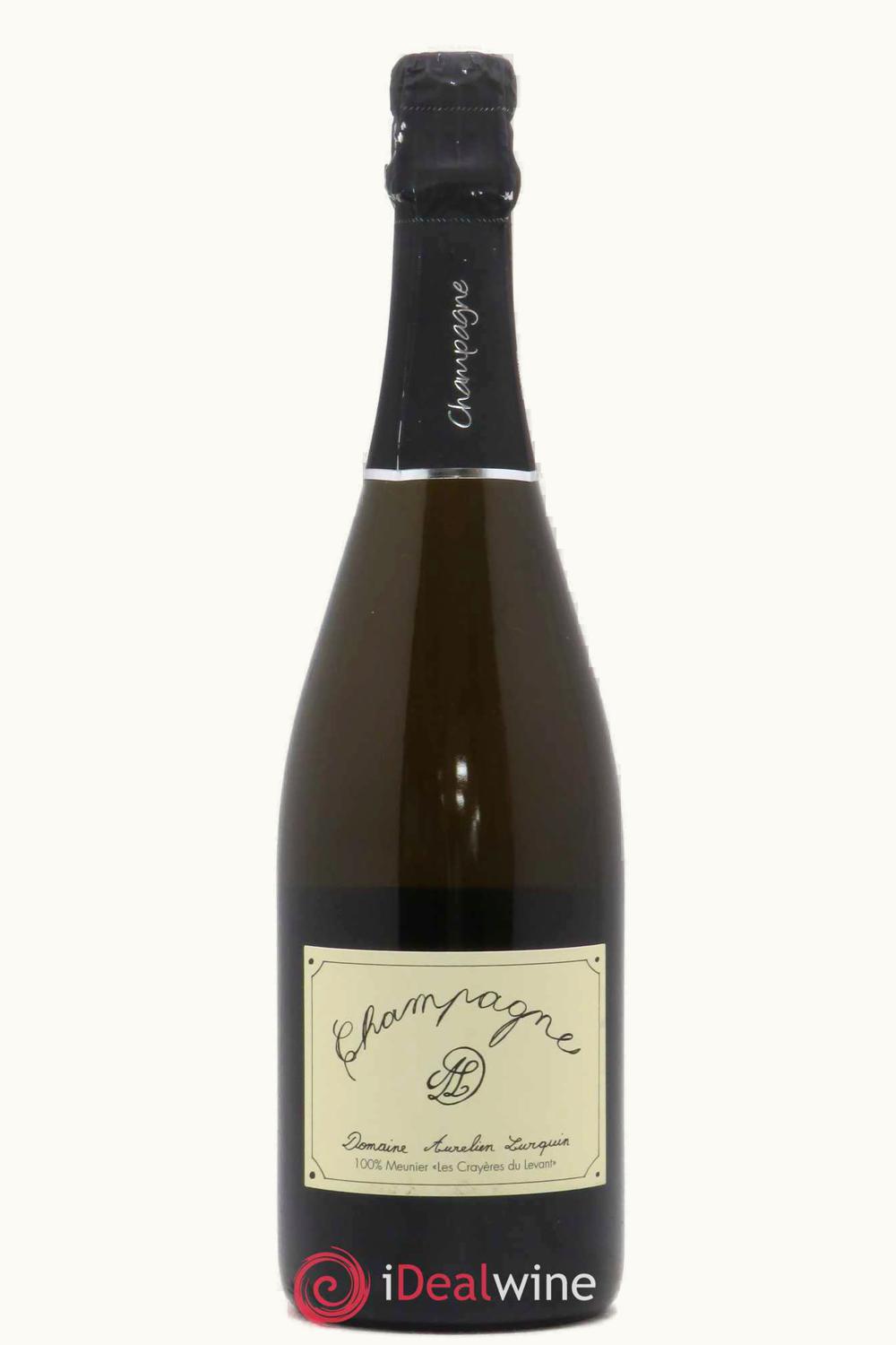 Domaine Aurélien Lurquin Domaine Aurélien Lurquin Les Crayères du Levant Meunier Brut Zéro Champagne Nature, 2017