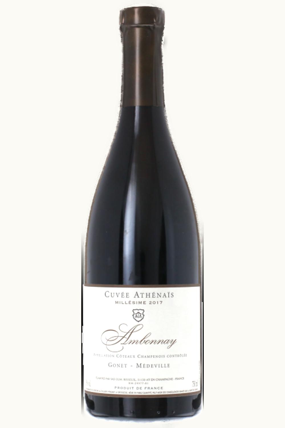 Gonnet-Médeville Gonnet-Médeville Grand Cru Ambonnay Cuvée Athénaïs Coteaux Champenois Champagne, 2017