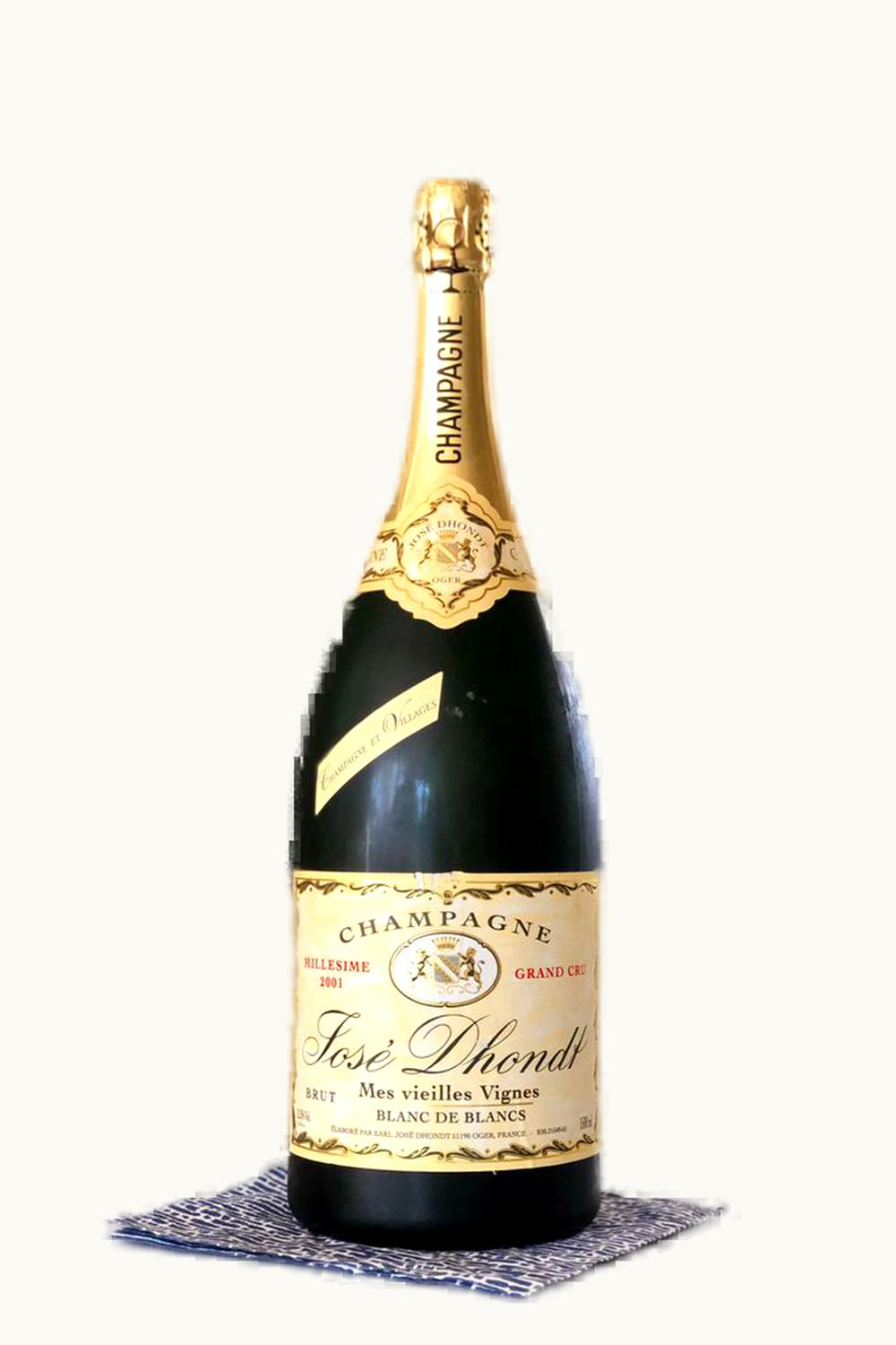 José Dhondt José Dhondt Mes Vieilles Vignes Blanc de Blancs Grand Cru Brut Millésimé Champagne, 2017