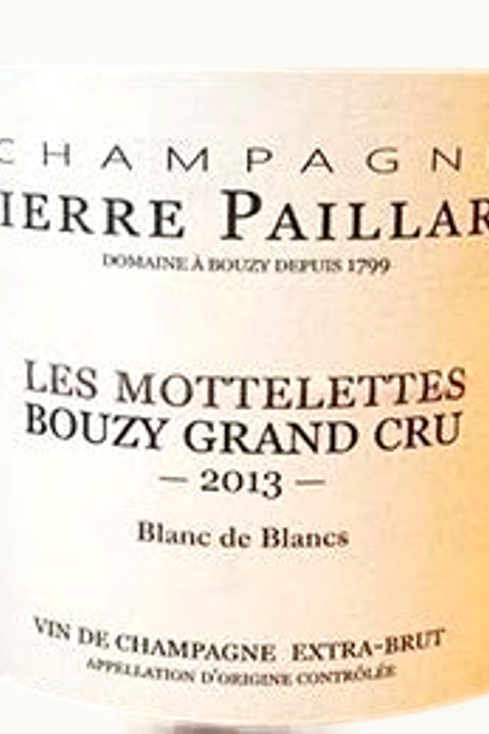 Pierre Paillard Pierre Paillard Les Mottelettes Blanc de Blancs Bouzy Grand Cru Extra Brut Champagne, 2016