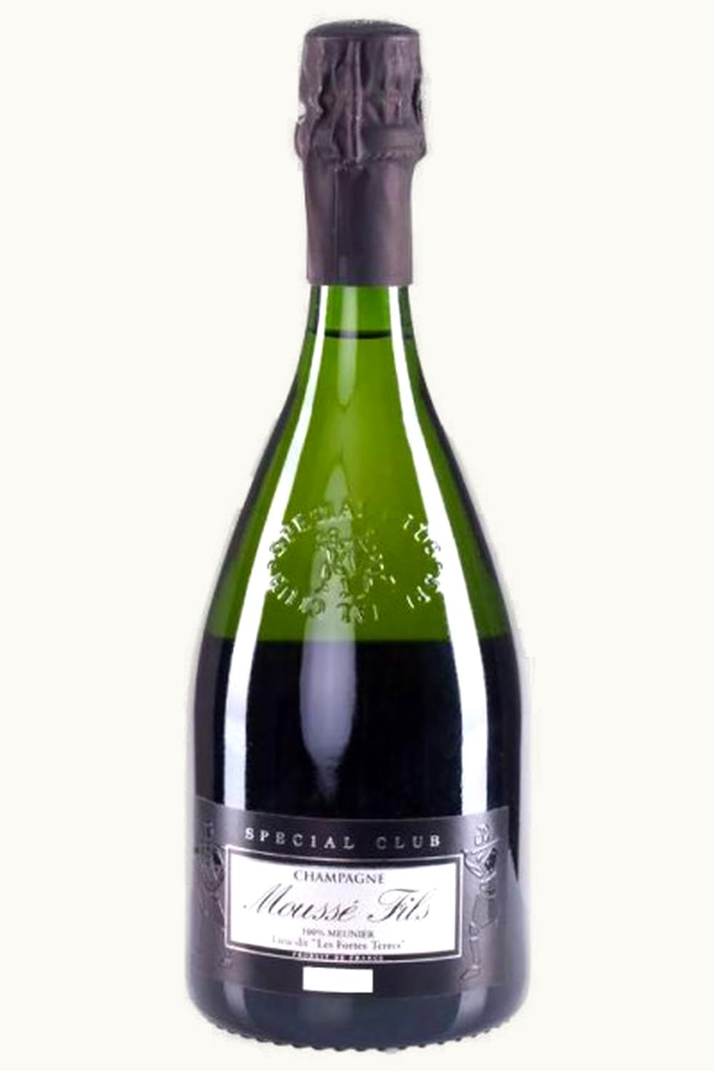 Mousse Mousse SPC Club Les Fortes de Terre Brut Champagne Blanc de Noir France, 2016