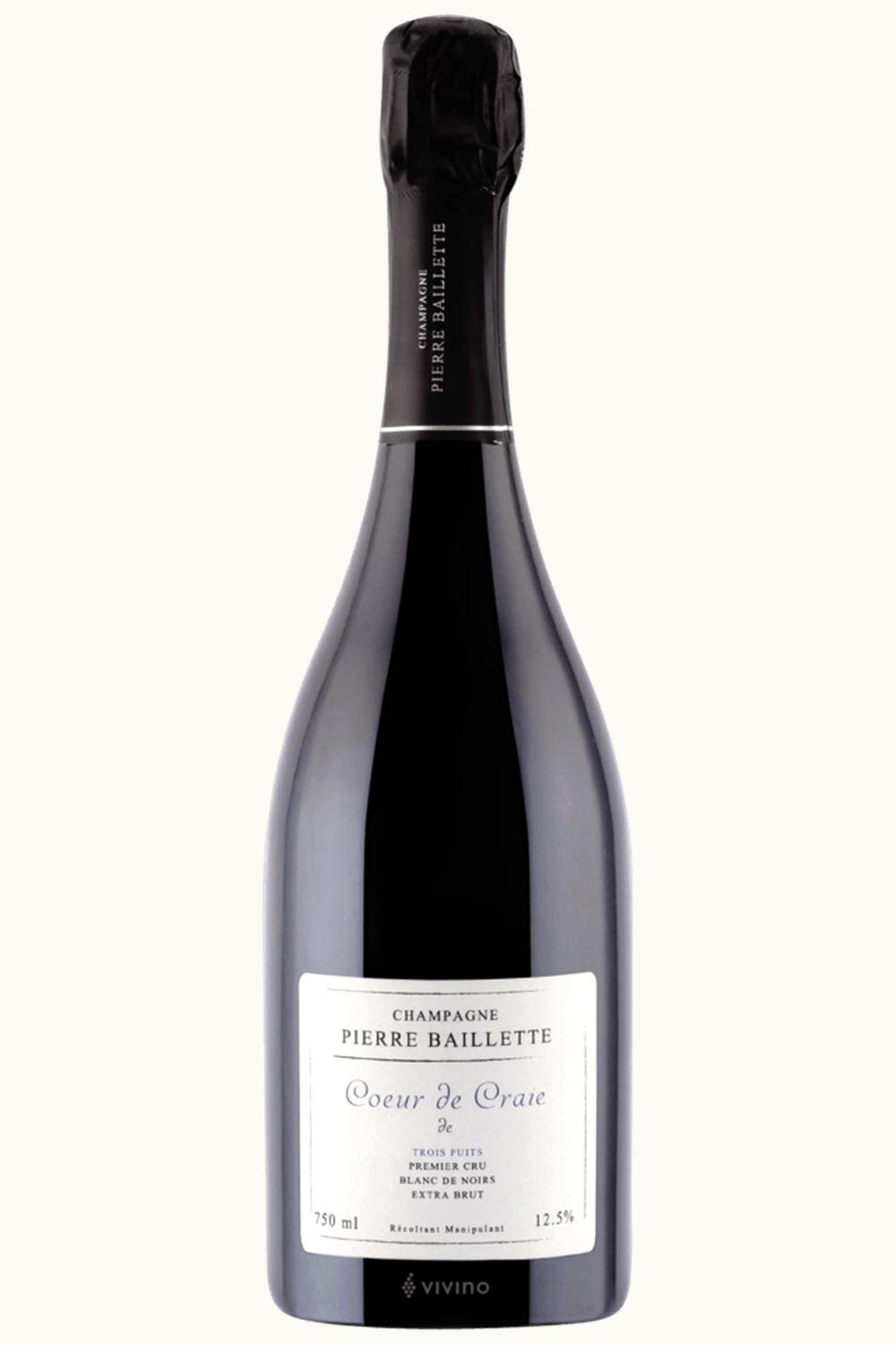 Pierre Baillette Pierre Baillette Coeur de Craies Verzenay Blanc Noir Grand Cru Extra Brut Champagne, 2016