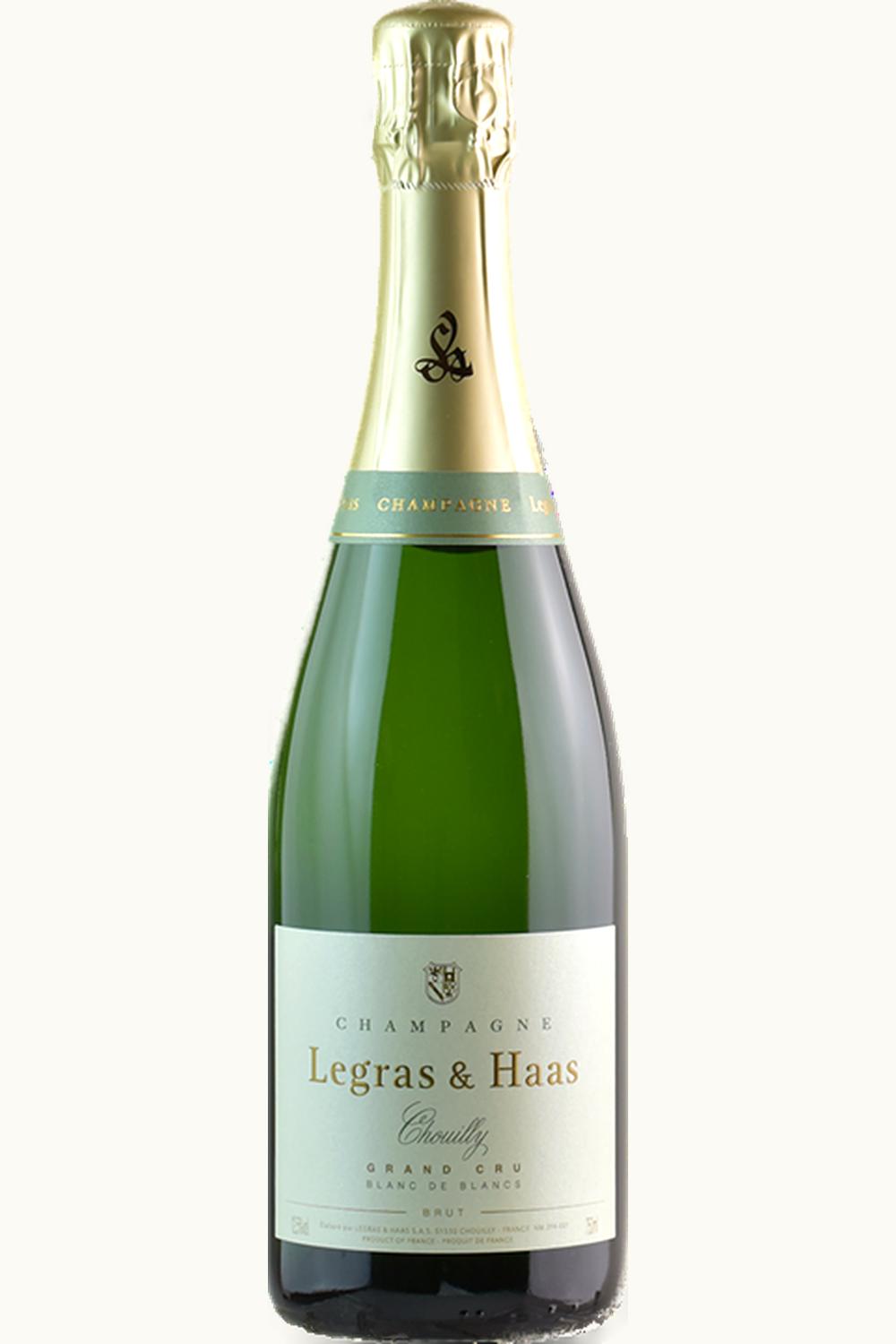 Legras Haas Legras Haas Millésimé Grand Cru Blanc de Blancs Brut Champagne, 2015