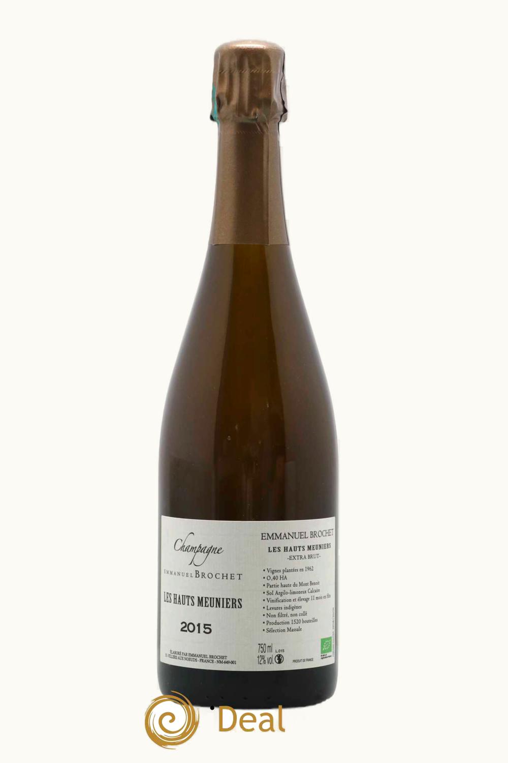 Emmanuel Brochet Emmanuel Brochet Les Haut Meunier Premier Cru Extra Brut Champagne, 2015