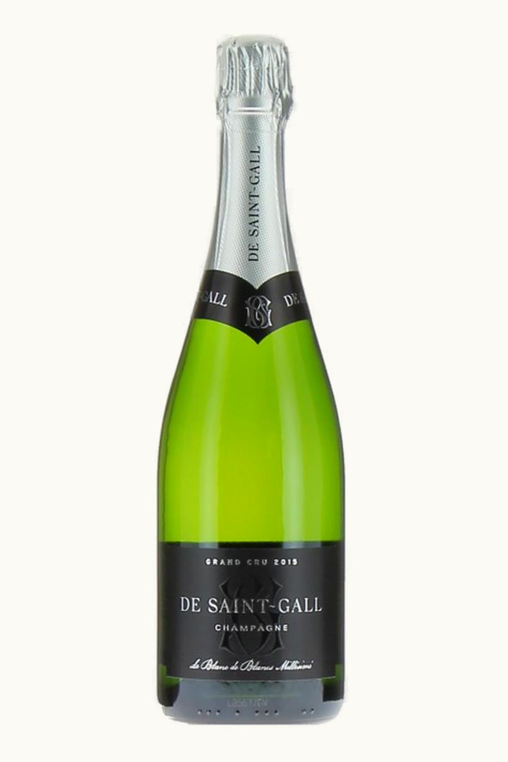 De St. Gall De St. Gall Blanc de Blancs Grand Cru Brut Millésimé Champagne, 2015