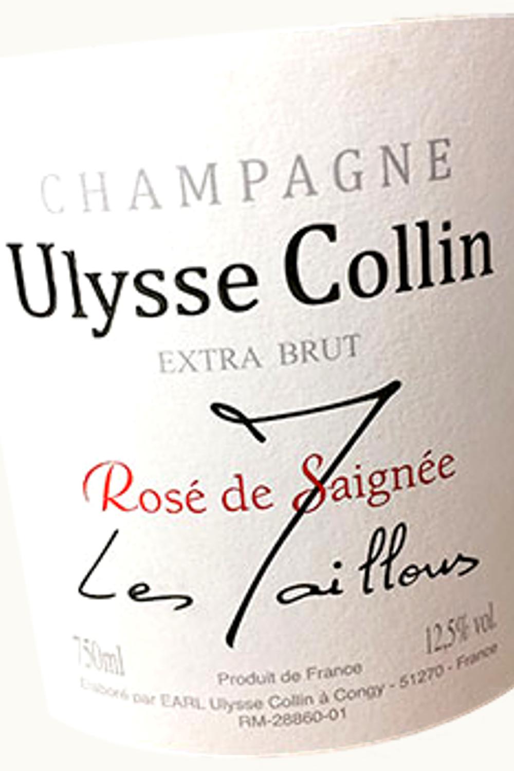 Ulysse Colin Ulysse Colin Les Maillones Rosé de Saignée Extra Brut Champagne, 2014