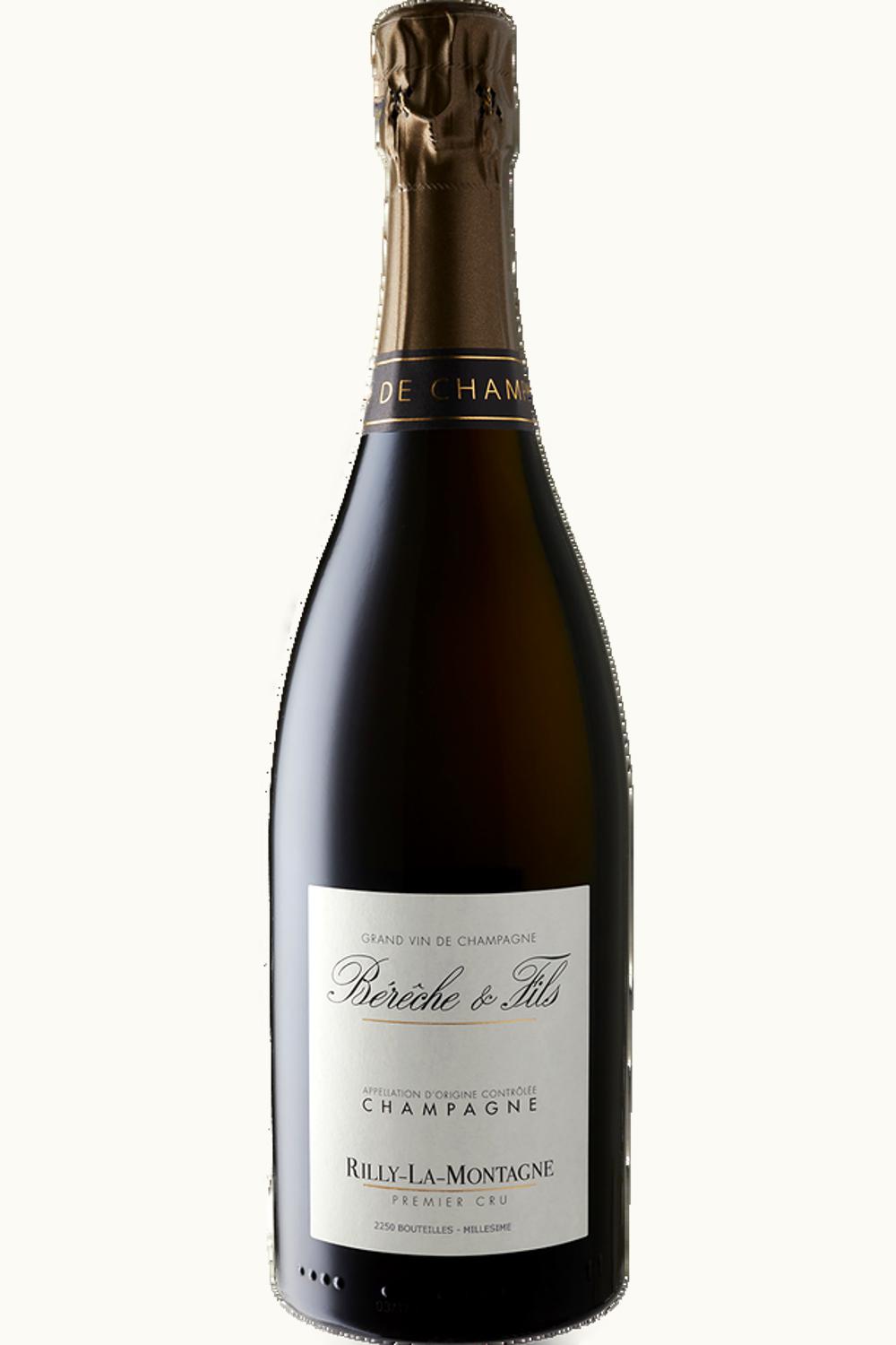 Bereche Bereche Rilly la Montagne Premier Cru Extra Brut Millesime Champagne, 2014