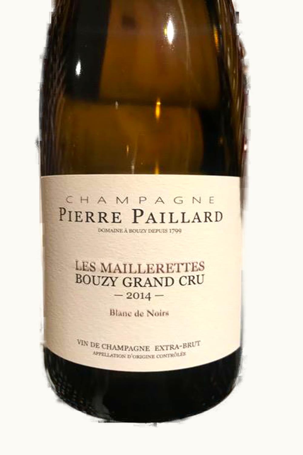 Pierre Paillard Pierre Paillard Les Maillerettes Blanc de Noir Bouzy Grand Cru Brut Champagne, 2014