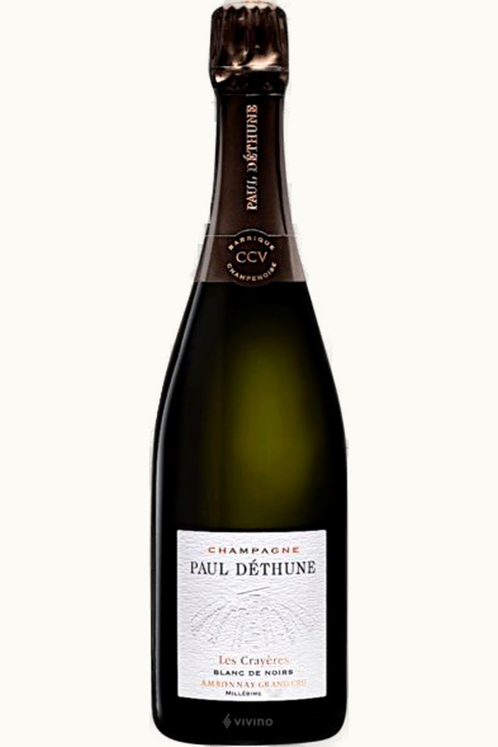 Paul Dethune Paul Dethune Les Crayeres Blanc de Noir Grand Cru Brut Millesime Champagne, 2014