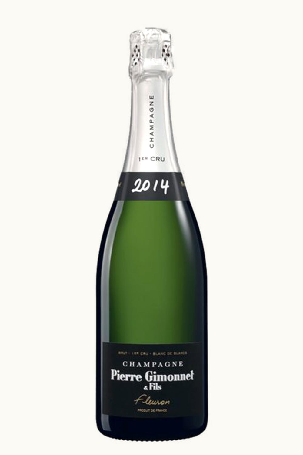 Pierre Gimonnet Pierre Gimonnet Cuvee Fleuron Premier Cru Brut Millesime Champagne Blanc de France, 2014