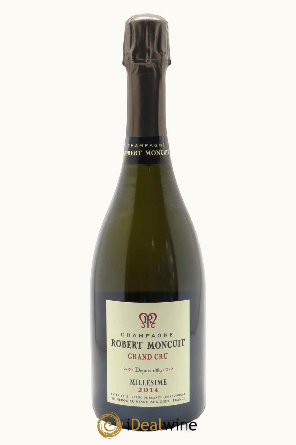Robert Moncuit Robert Moncuit Blanc de Blanc Grand Cru Vintage Brut Champagne, 2014