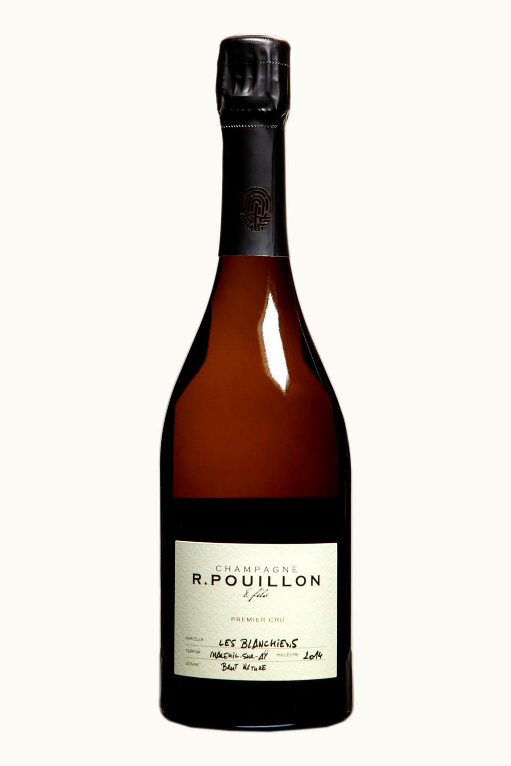 R. Pouillon R. Pouillon Les Blanchiens Premier Cru Brut Nature Champagne, 2014