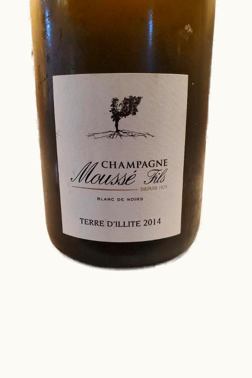 Mousse Mousse Terre d'Illite Blanc de Noir Brut Champagne, 2014