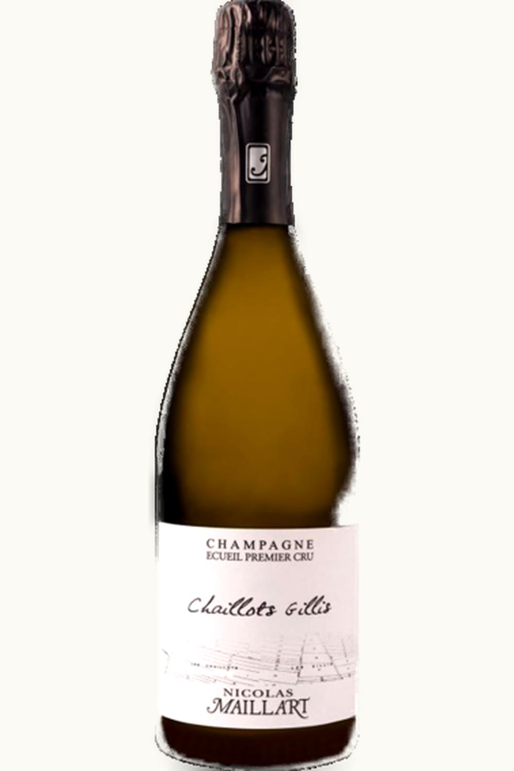 Nicolas Maillart Nicolas Maillart Les Chaillots Gillies Blanc de Blanc Extra Brut Champagne, 2014