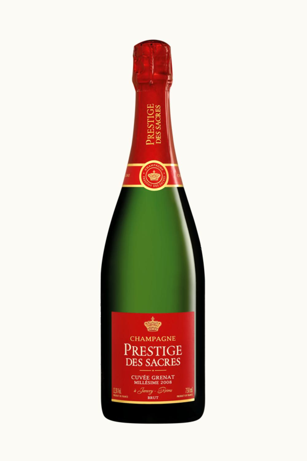 Prestige de Sacres Prestige de Sacres Cuvee Grenat Brut Millesime Champagne, 2013