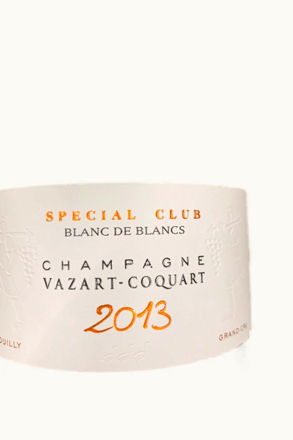 Vazart-Coquart Vazart-Coquart SPC Club Blanc de Blanc Grand Cru Millesime Champagne, 2013