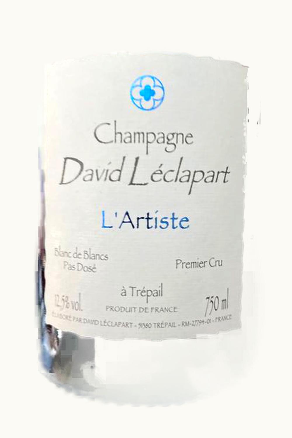 David Leclapart David Leclapart L'Artiste Blanc de Blanc Premier Cru Pas Dose Champagne, 2013