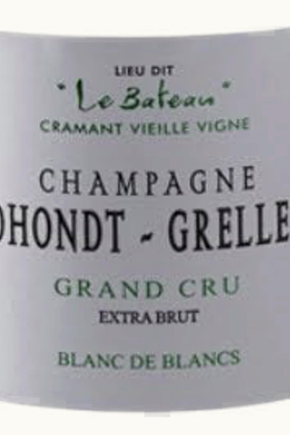 Dhondt-Grellet Dhondt-Grellet Le Bateaux Cremant Vieilles Vigne Grand Cru Extra Brut Champagne, 2013