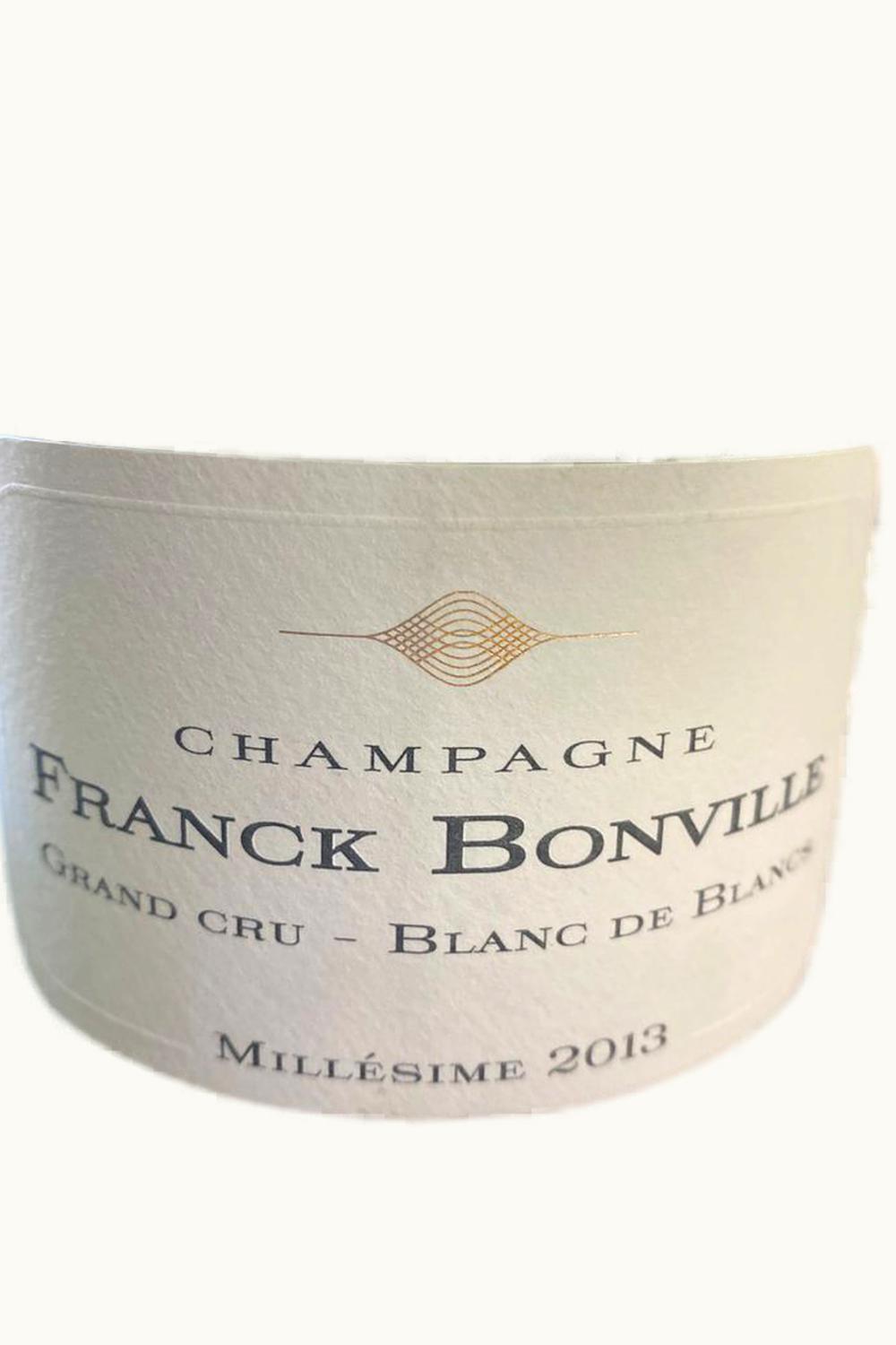 Frank Bonville Frank Bonville Grand Cru Avize Blanc de Blanc Brut Millesime Champagne, 2013